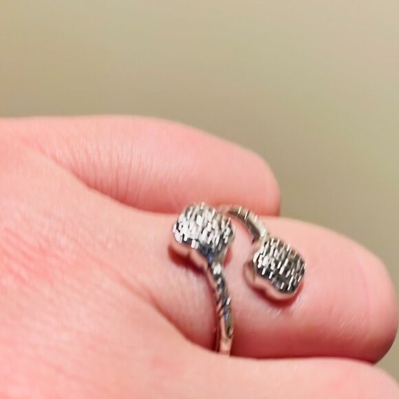 Annika Witt Silver Ring Size 7 - Picture 5 of 7